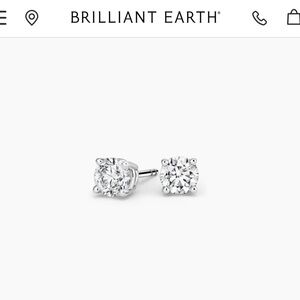 Brilliant Earth 1/4 Ct Diamond Stud Earrings